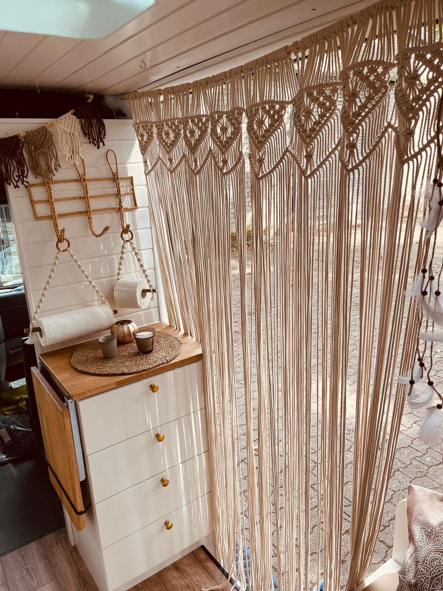 Makramee Vorhang