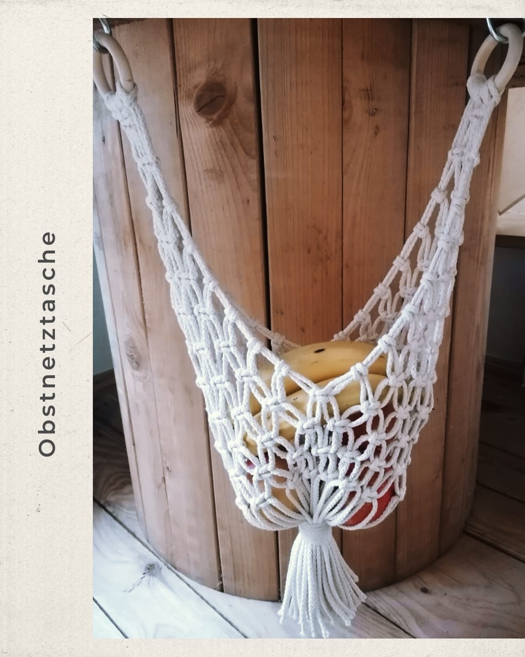 Makramee Netz - Tasche