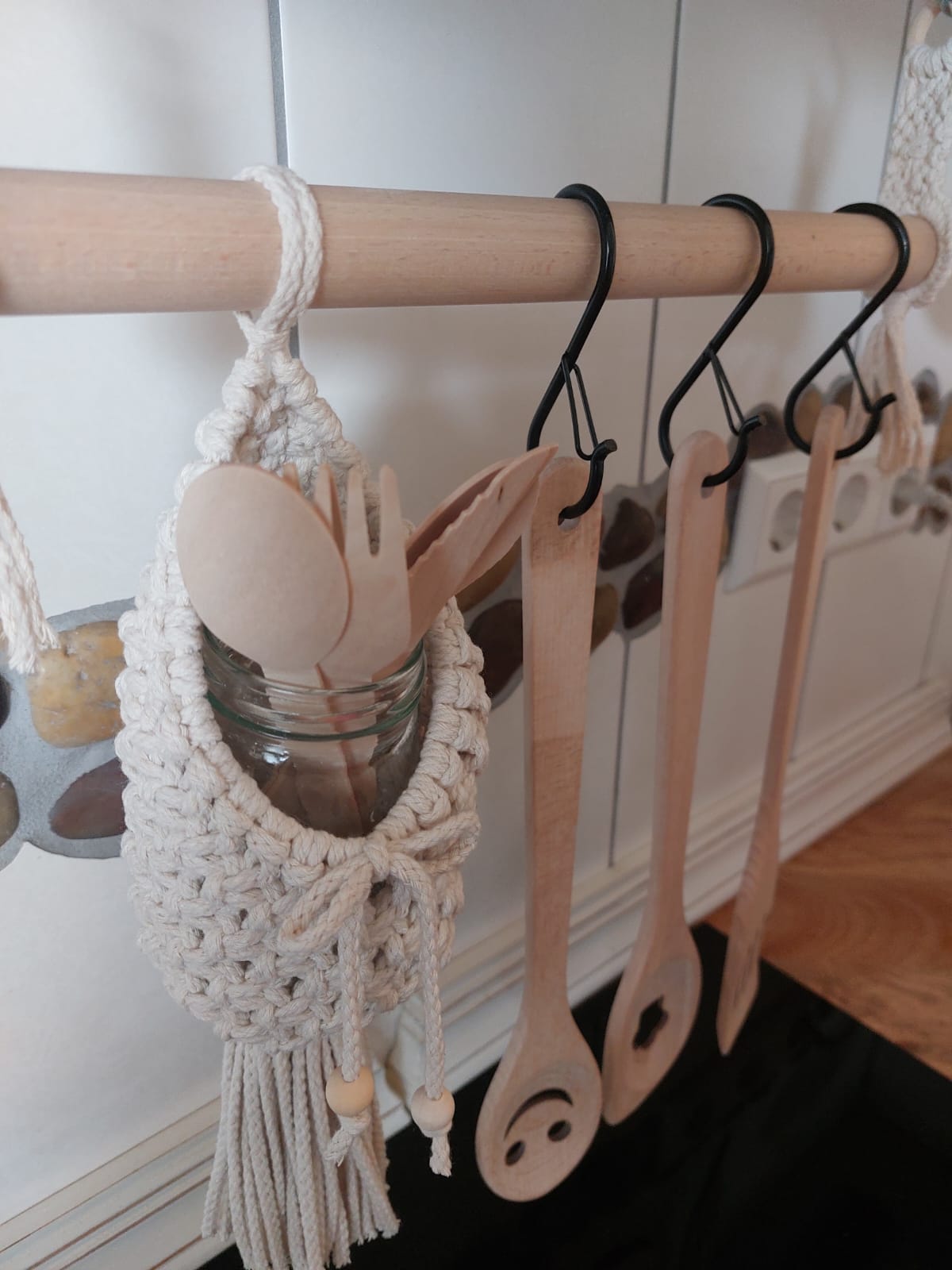 Makramee Küchenhelfer - Maxi