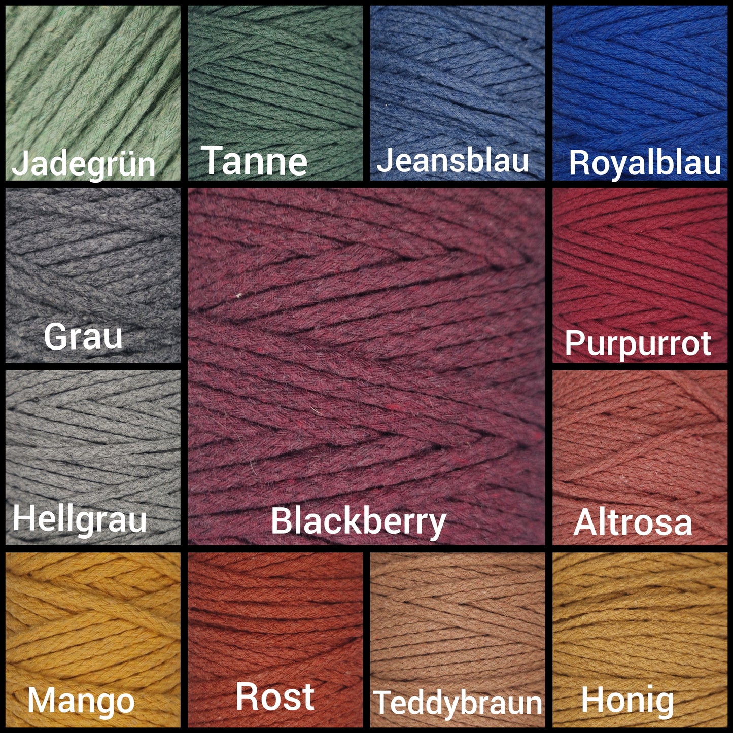 Makramee Wimpelkette