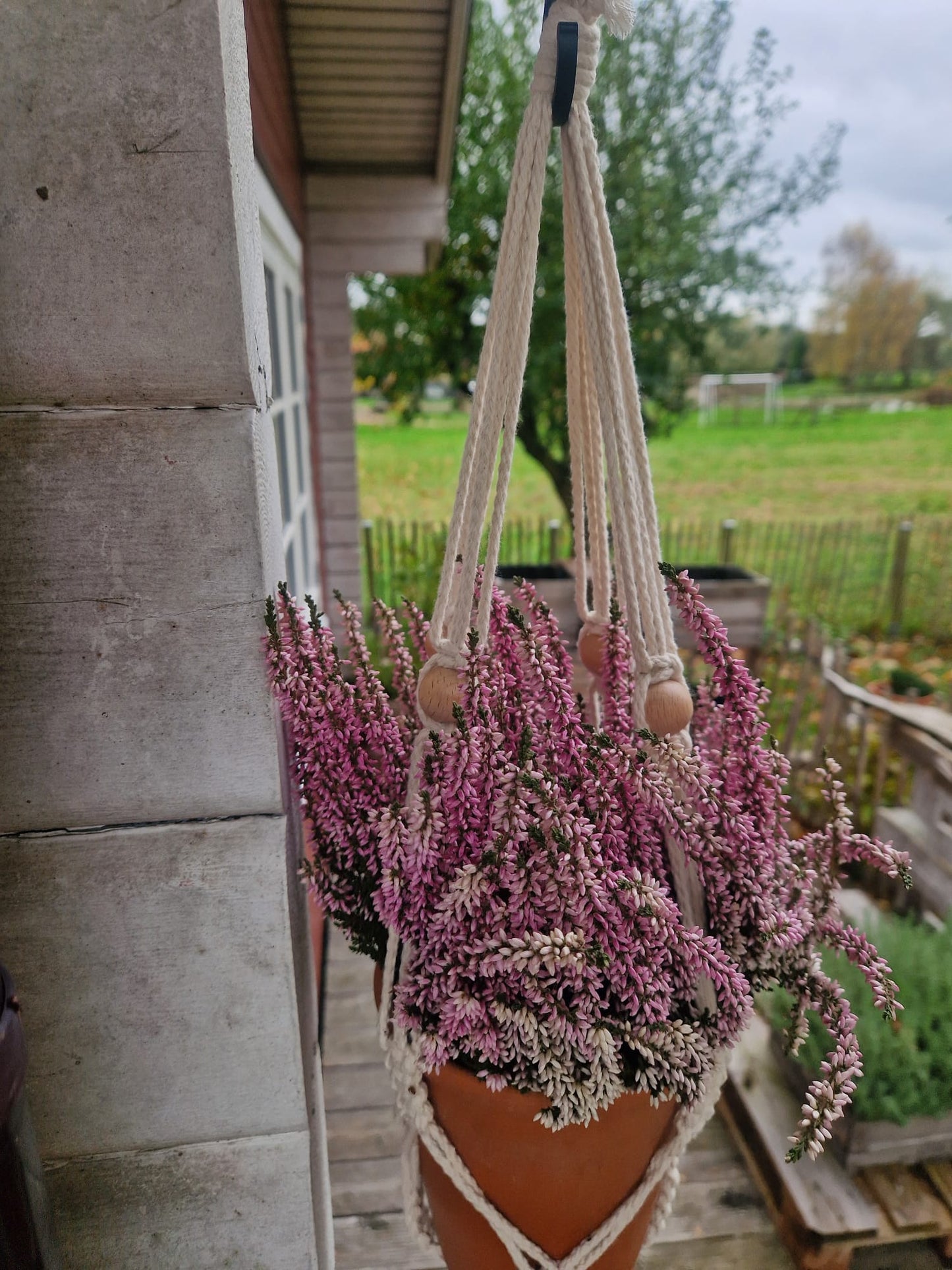 Makramee Blumenampel